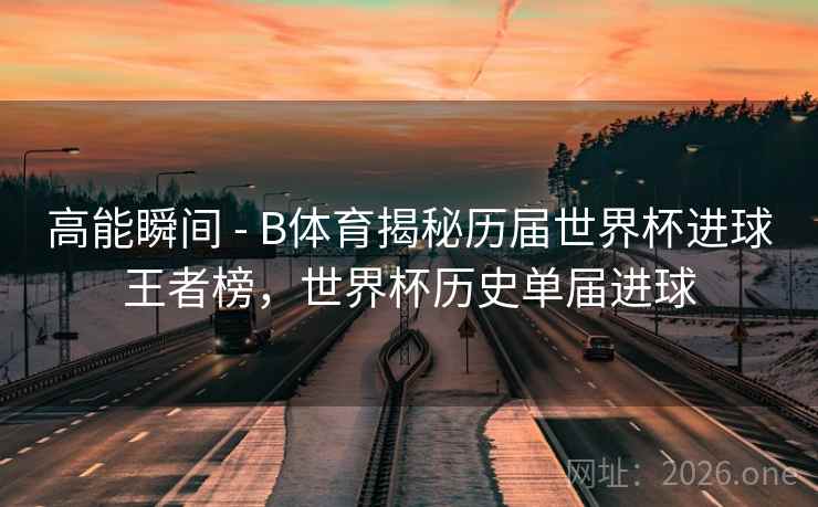高能瞬间 - B体育揭秘历届世界杯进球王者榜，世界杯历史单届进球