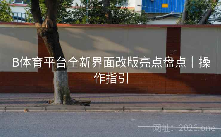 B体育平台全新界面改版亮点盘点｜操作指引