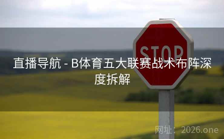 直播导航 - B体育五大联赛战术布阵深度拆解